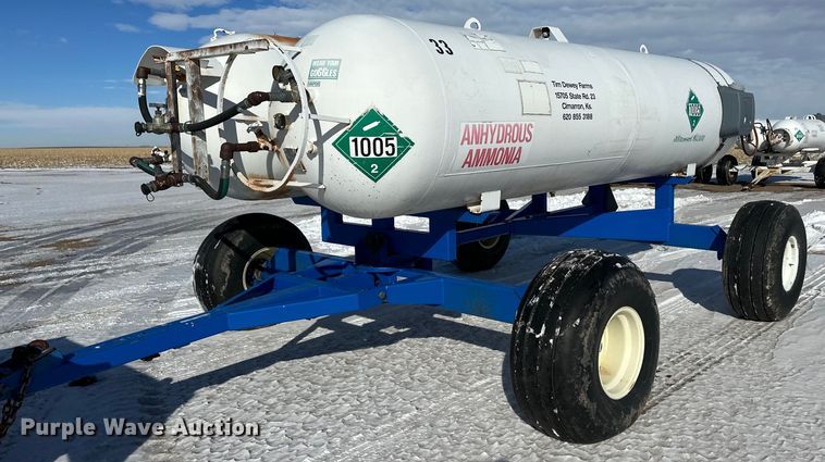 image for item EK9923 Behnke NH3 tank trailer