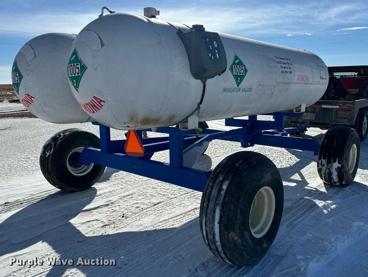 image for item EK9923 Behnke NH3 tank trailer