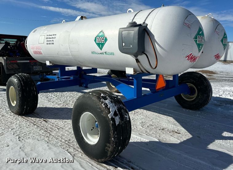 image for item EK9923 Behnke NH3 tank trailer