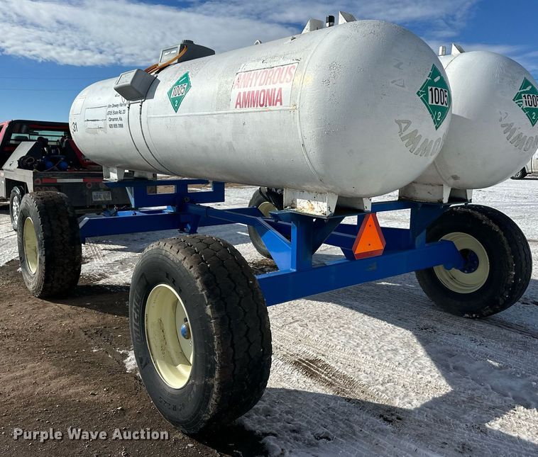 image for item EK9926 Behnke NH3 tank trailer