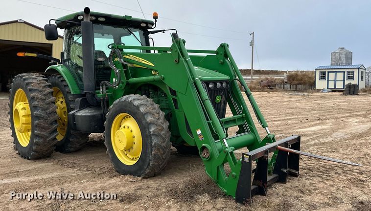 image for item EK9933 2010 John Deere 8320R MFWD tractor