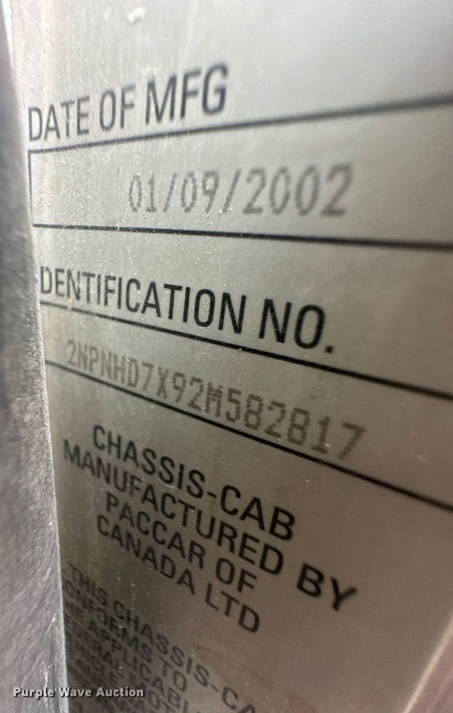 image for item EK9935 2002 Peterbilt 330 feed mixer truck