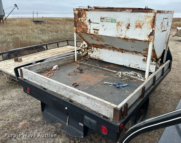 image for item EK9947 Shop built cake feeder trailer