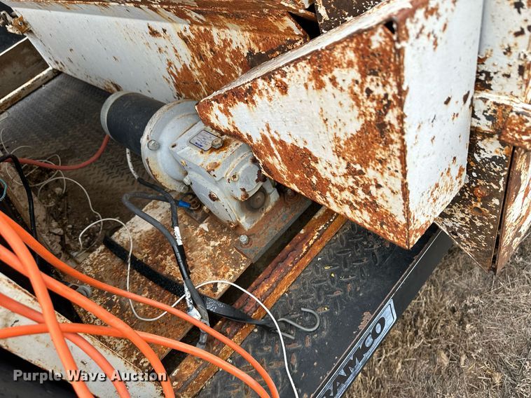 image for item EK9947 Shop built cake feeder trailer