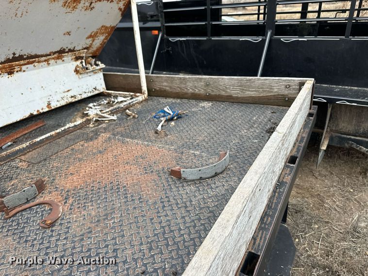 image for item EK9947 Shop built cake feeder trailer