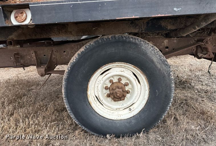 image for item EK9947 Shop built cake feeder trailer