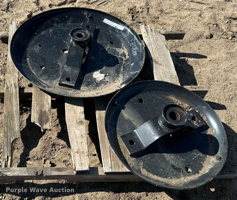(2) rotary mower blade pans in Kinsley, KS Item EK9971 for sale