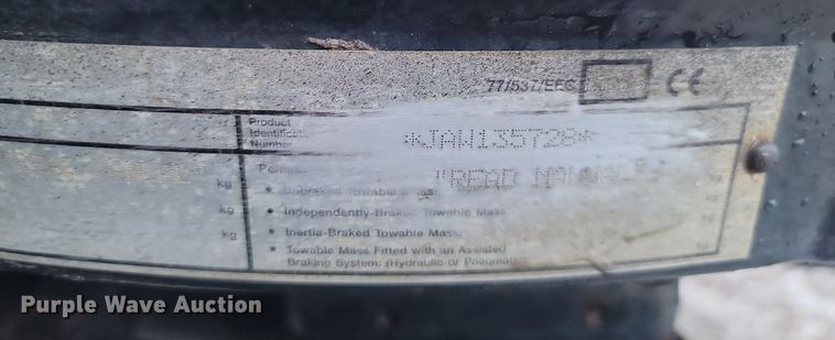 image for item LA9546 2005 New Holland TG285 MFWD tractor