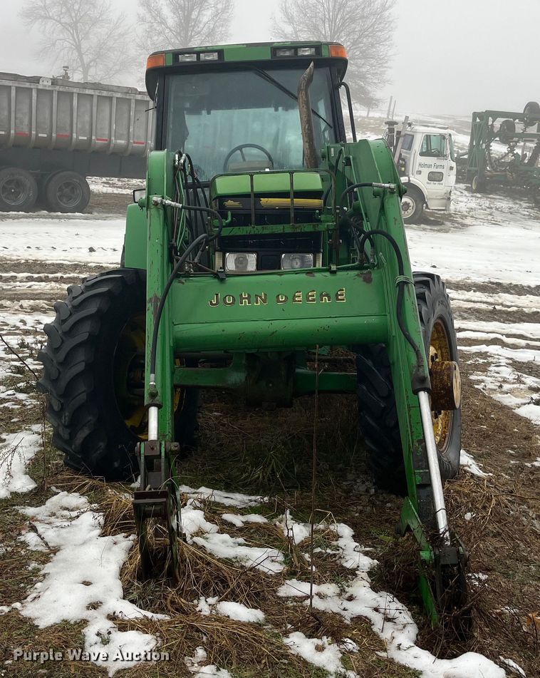 image for item LD9300 1994 John Deere 7400 MFWD tractor