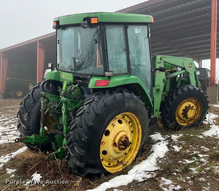 image for item LD9300 1994 John Deere 7400 MFWD tractor