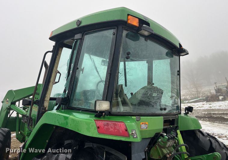 image for item LD9300 1994 John Deere 7400 MFWD tractor