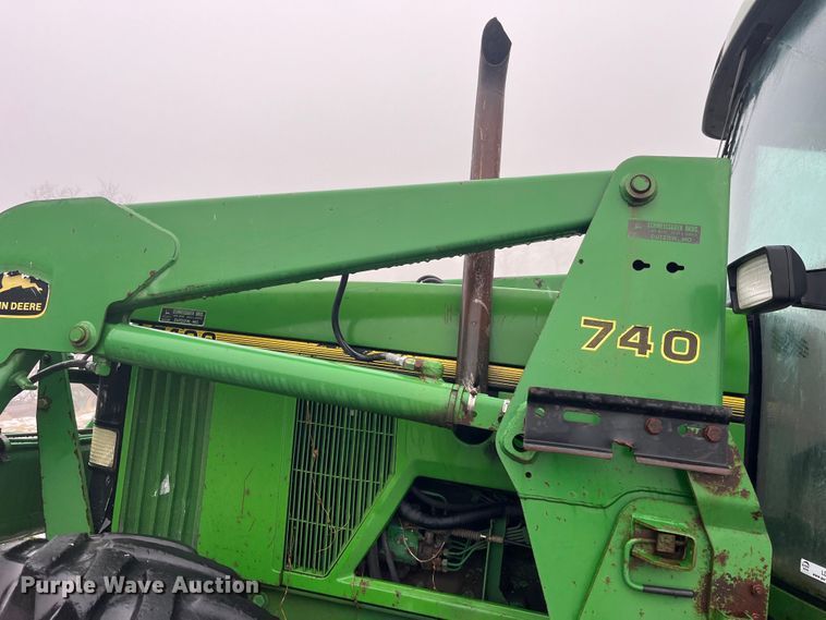 image for item LD9300 1994 John Deere 7400 MFWD tractor