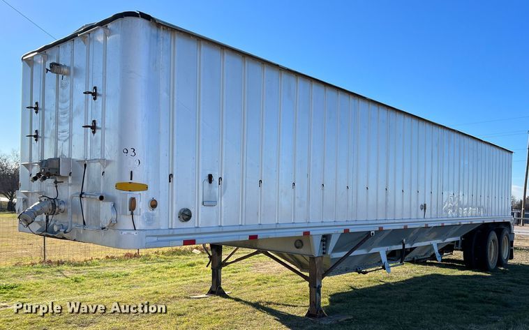 image for item LW9281 1985 J&L tank tender grain trailer