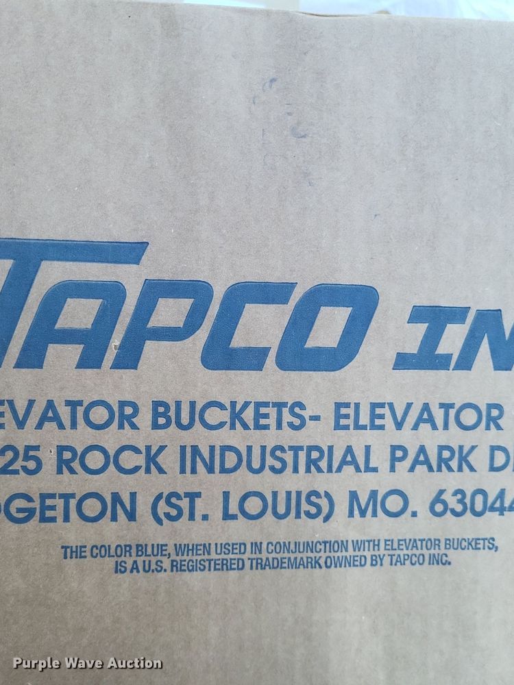 image for item MI9887 Approximately 1,560 Tapco elevator buckets