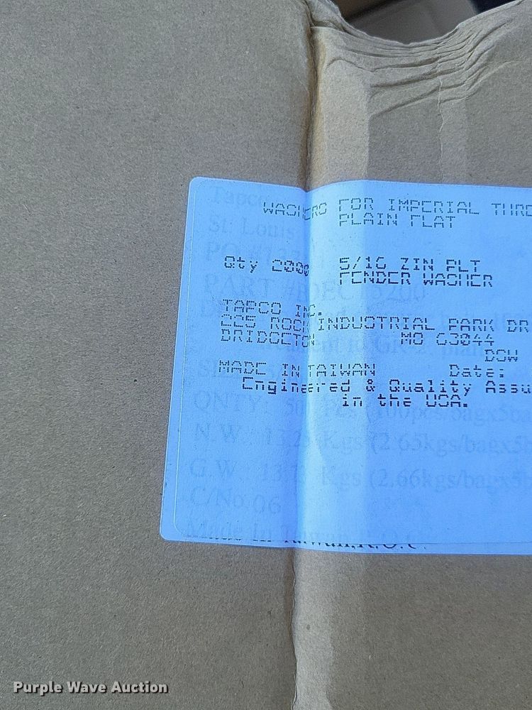 image for item MI9887 Approximately 1,560 Tapco elevator buckets