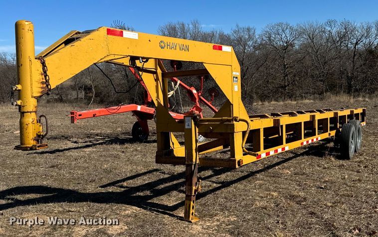 image for item NA9759 2005 Hay Van hay bale trailer