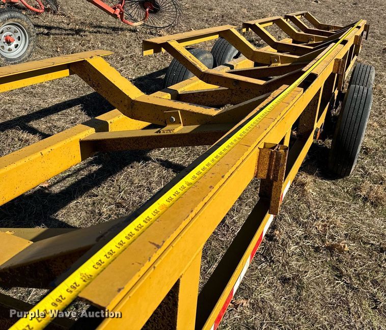 image for item NA9759 2005 Hay Van hay bale trailer