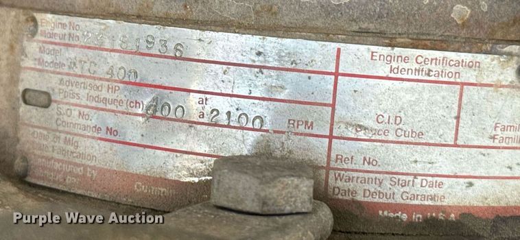 image for item NA9763 1989 Freightliner feed delivery truck