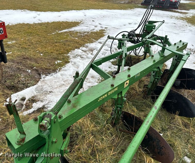 image for item NM9244 John Deere F145 four bottom plow