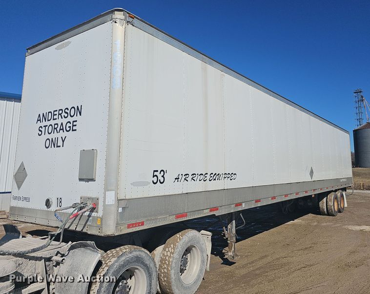 image for item NP9358 2007 Mond Industries dry van trailer