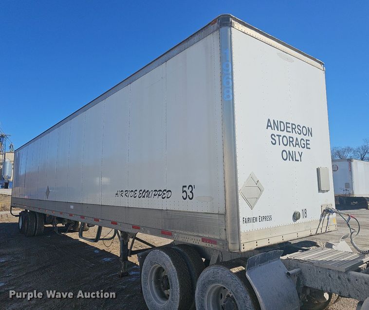 image for item NP9358 2007 Mond Industries dry van trailer