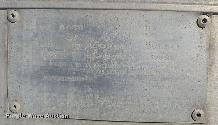 image for item NP9358 2007 Mond Industries dry van trailer