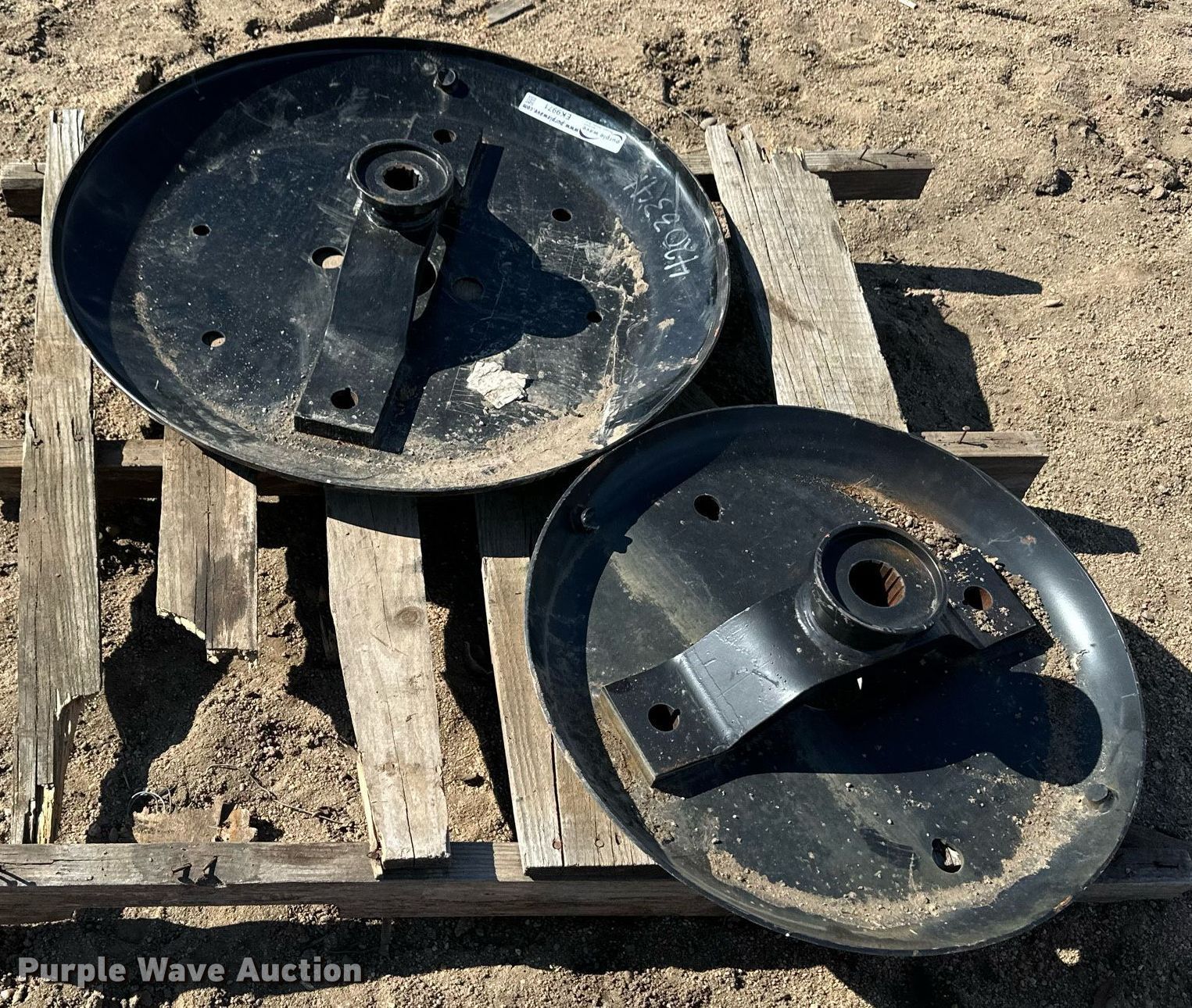(2) rotary mower blade pans in Kinsley, KS Item EK9971 for sale