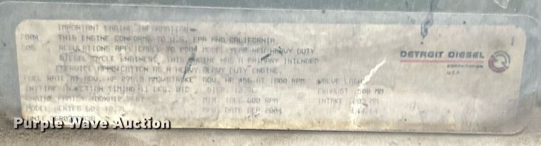 image for item DN0668 2005 Freightliner  Columbia semi truck