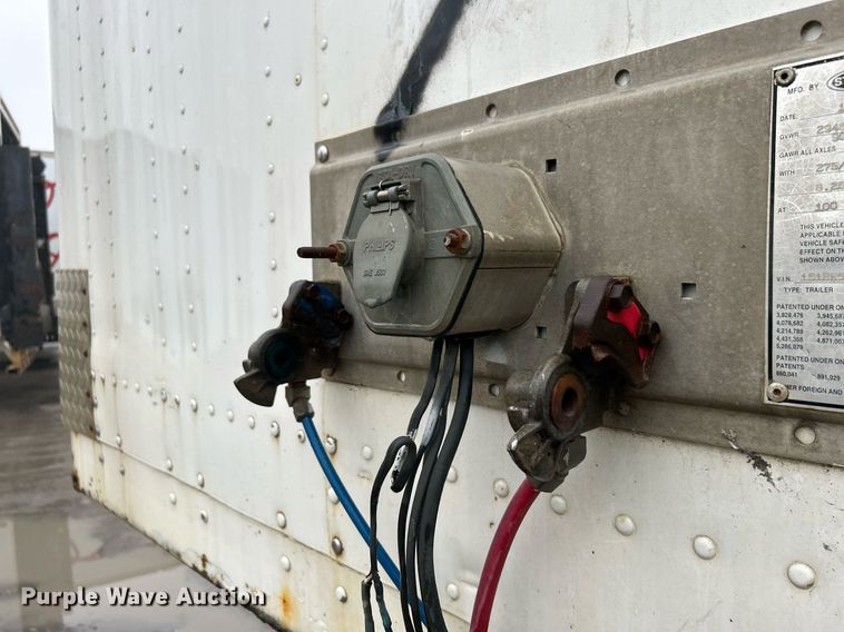 image for item DN0669 2000 Strick Corp S74 dry van trailer