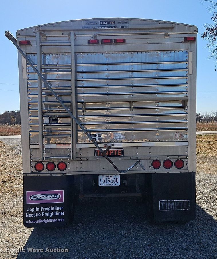 image for item DN7085 2004 Timpte Super Hopper grain trailer