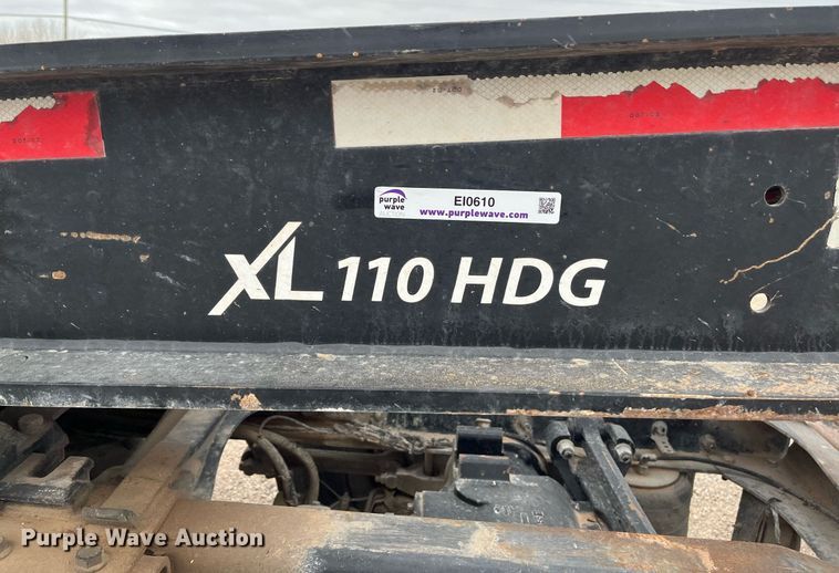 image for item EI0610 2015 XL Specialized XL 110 HDG lowboy equipment trailer