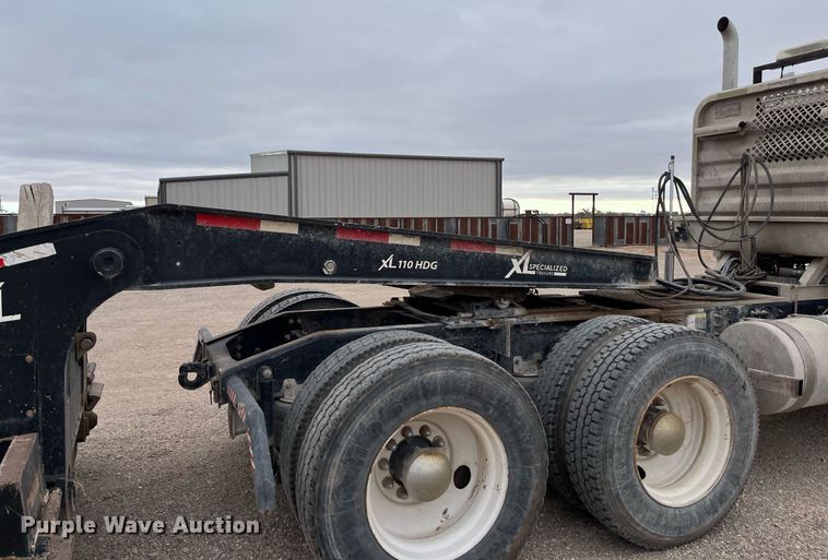 image for item EI0610 2015 XL Specialized XL 110 HDG lowboy equipment trailer