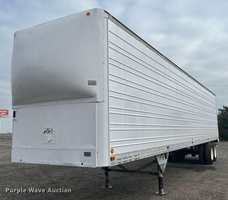 image for item KH9652 1983 Utility Trailer VS2DS dry van trailer