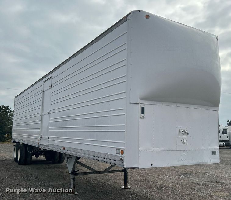 image for item KH9652 1983 Utility Trailer VS2DS dry van trailer