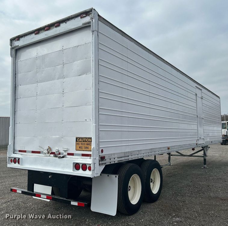 image for item KH9652 1983 Utility Trailer VS2DS dry van trailer