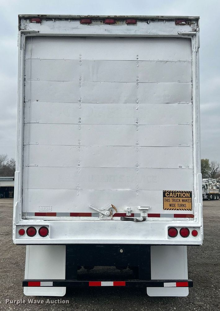 image for item KH9652 1983 Utility Trailer VS2DS dry van trailer