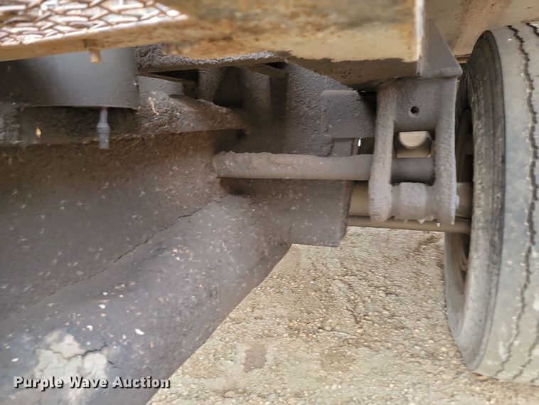 image for item KU9091 1979 Shop built end dump pup trailer