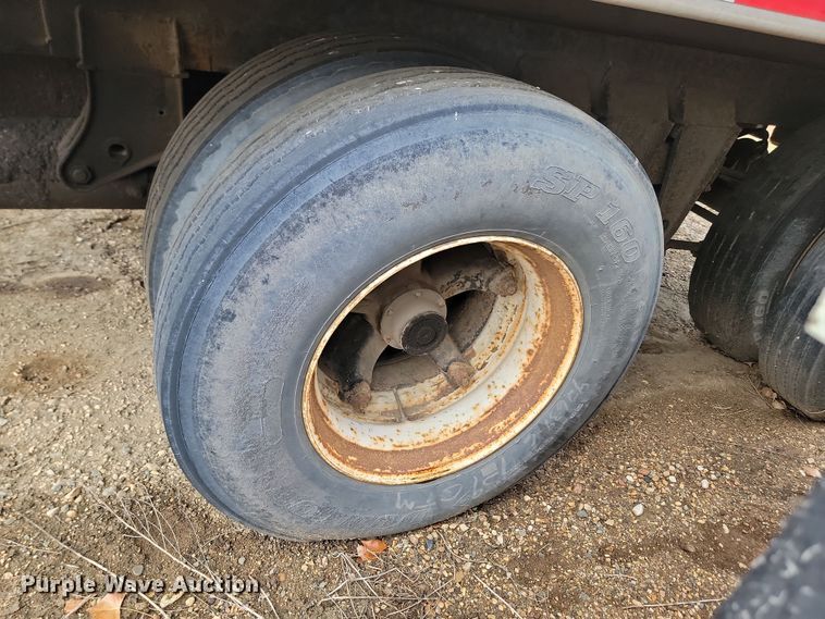 image for item KU9091 1979 Shop built end dump pup trailer