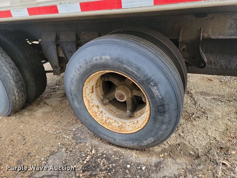 image for item KU9091 1979 Shop built end dump pup trailer