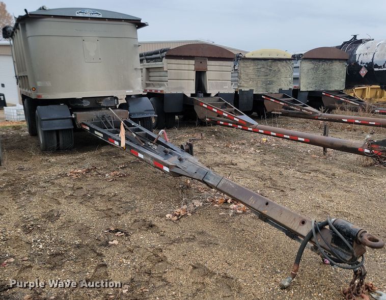 image for item KU9092 2003 Shop built end dump pup trailer