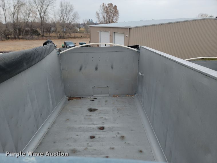 image for item KU9092 2003 Shop built end dump pup trailer