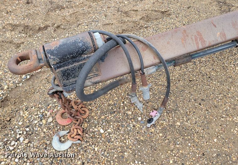 image for item KU9092 2003 Shop built end dump pup trailer