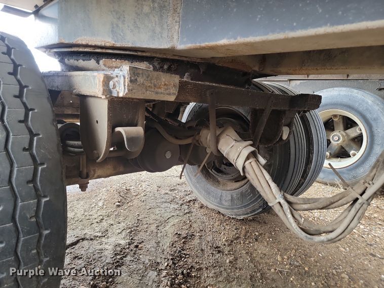 image for item KU9092 2003 Shop built end dump pup trailer