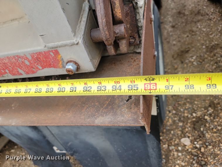 image for item KU9092 2003 Shop built end dump pup trailer