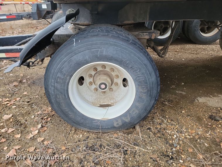 image for item KU9092 2003 Shop built end dump pup trailer