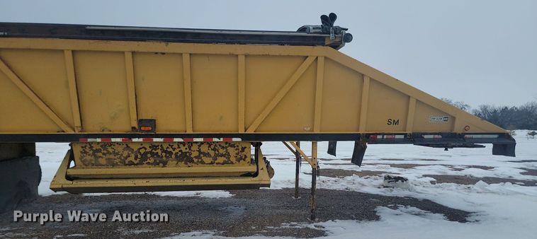image for item LA9563 1997 Ranch Manufacturing bottom dump trailer