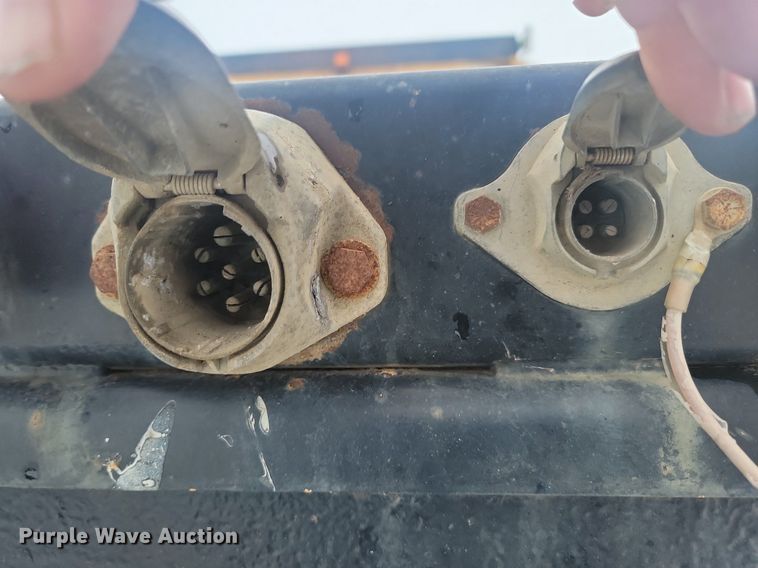 image for item LA9563 1997 Ranch Manufacturing bottom dump trailer