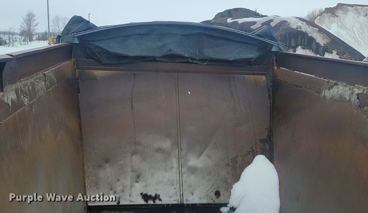 image for item LA9563 1997 Ranch Manufacturing bottom dump trailer