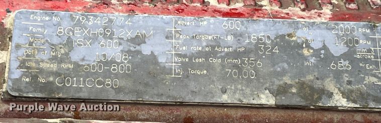 image for item LD9928 2010 International  Lonestar SFA  semi truck