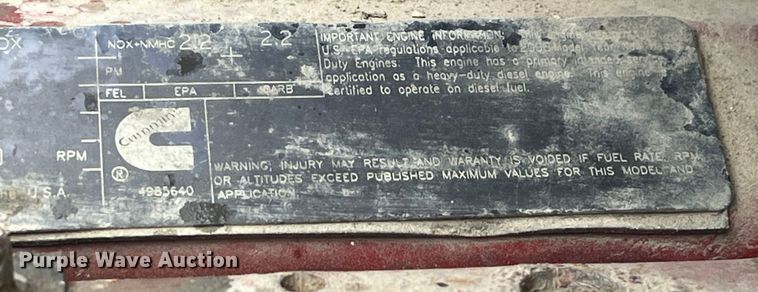 image for item LD9928 2010 International  Lonestar SFA  semi truck